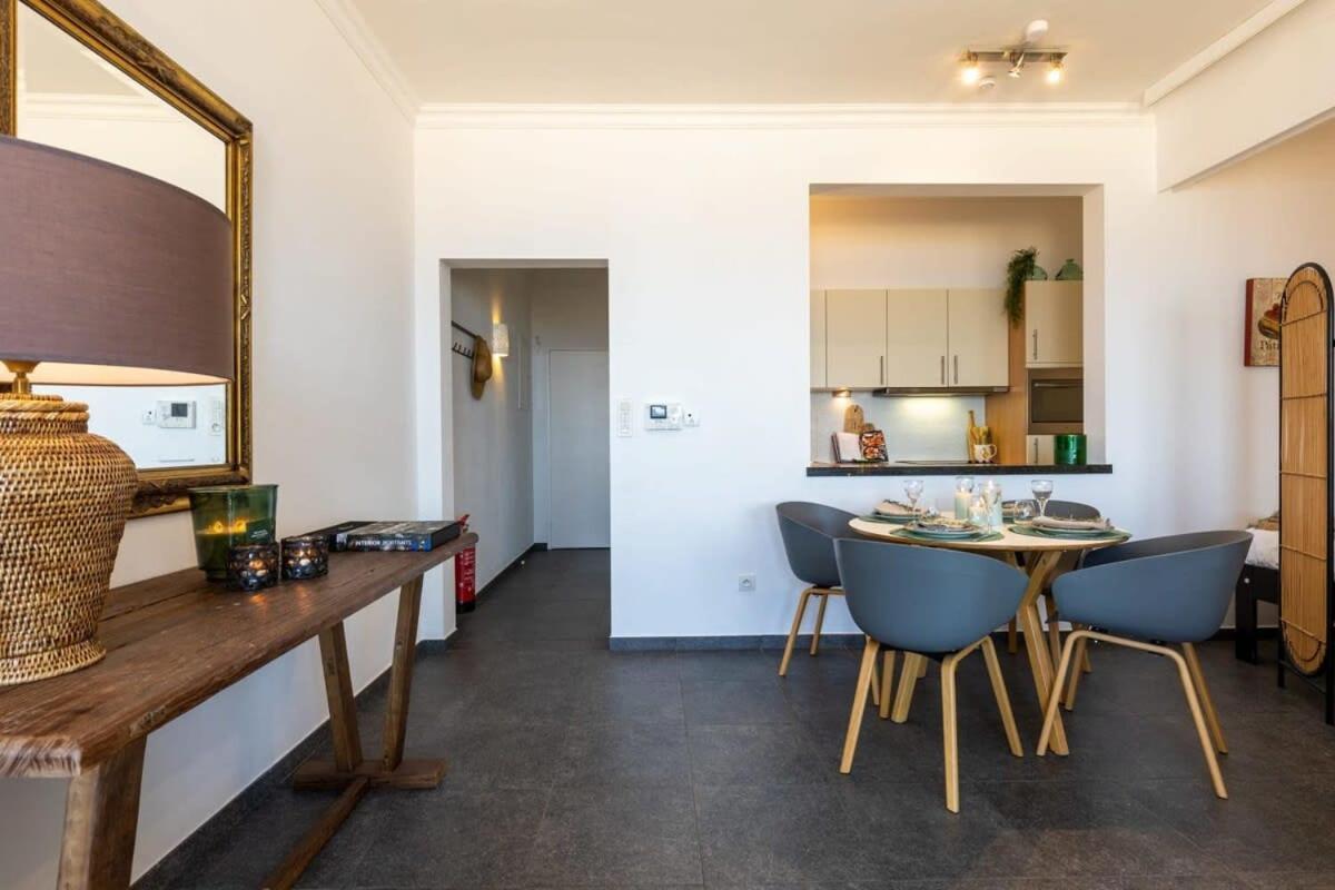Huswell - Beautiful Spacious Studio With Frontal Sea View Knokke-Heist Dış mekan fotoğraf